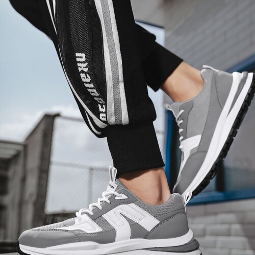Men's Athletic Shoes Fall New Men's Breathable Lightweight Running Shoes Fashion Sports Casual Shoes Student Shoes Wholesale