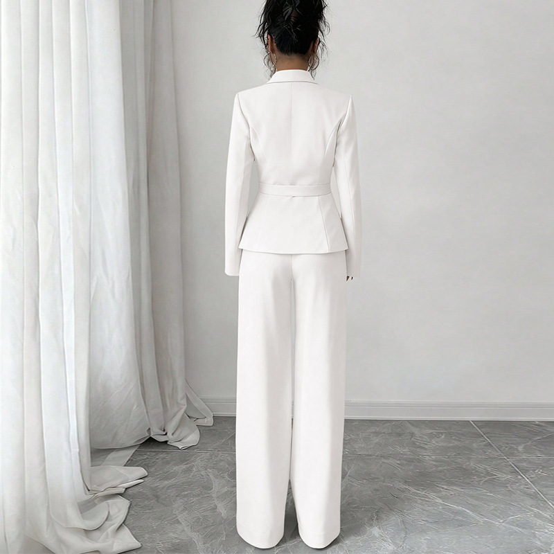 ELLE Rui Chuo 2026 Spring Cross-Border European And American Style Elegant Jacket Casual Long Pants Foreign Trade_ecoleips.com