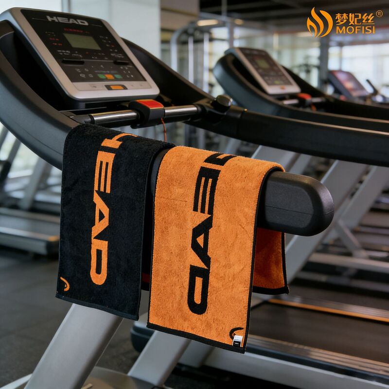 Sports Towel Pure Cotton Yarn-Dyed Jacquard Marathon Support Running Gym Cross-Border Sports Towel Custom Logo Sports Towel Pure Cotton Yarn-Dyed Jacquard Marathon Support Running Gym Cross-Border Sports Towel Custom Logo