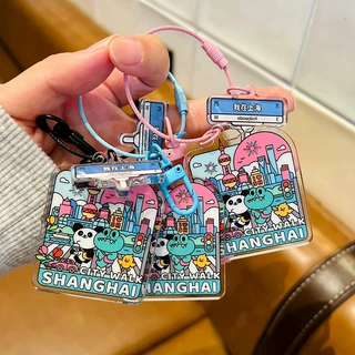 城市礼物旅游景区景点亚克力钥匙扣纪念品定制包包挂件创意装饰品