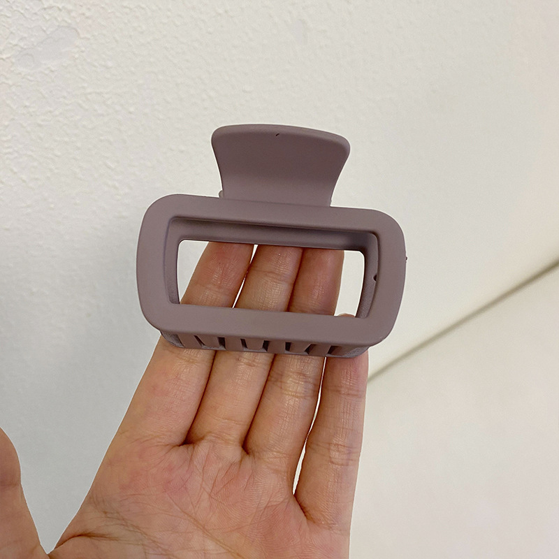 Clip de agarre simple de verano, volumen de cabello de alta calidad, clip de tiburón, horquilla grande, horquilla, nuevo cabello femenino, tocado 2024