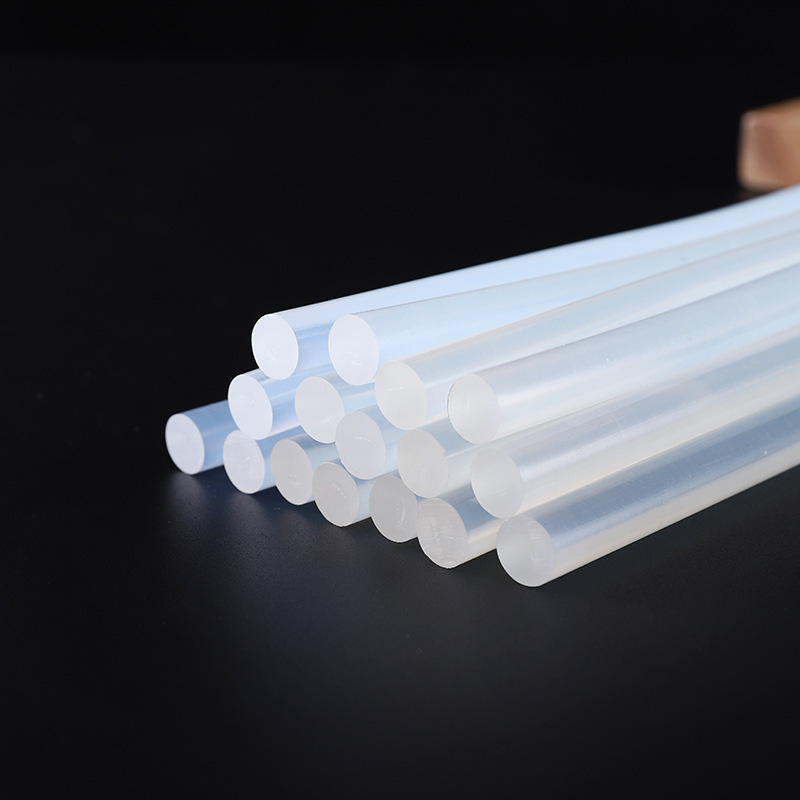 High Viscosity Transparent Hot Melt Glue Strip Wholesale Eva7Mm11Mm Hot Melt Glue Stick Non-Brushing Environmentally Friendly Resin Adhesive