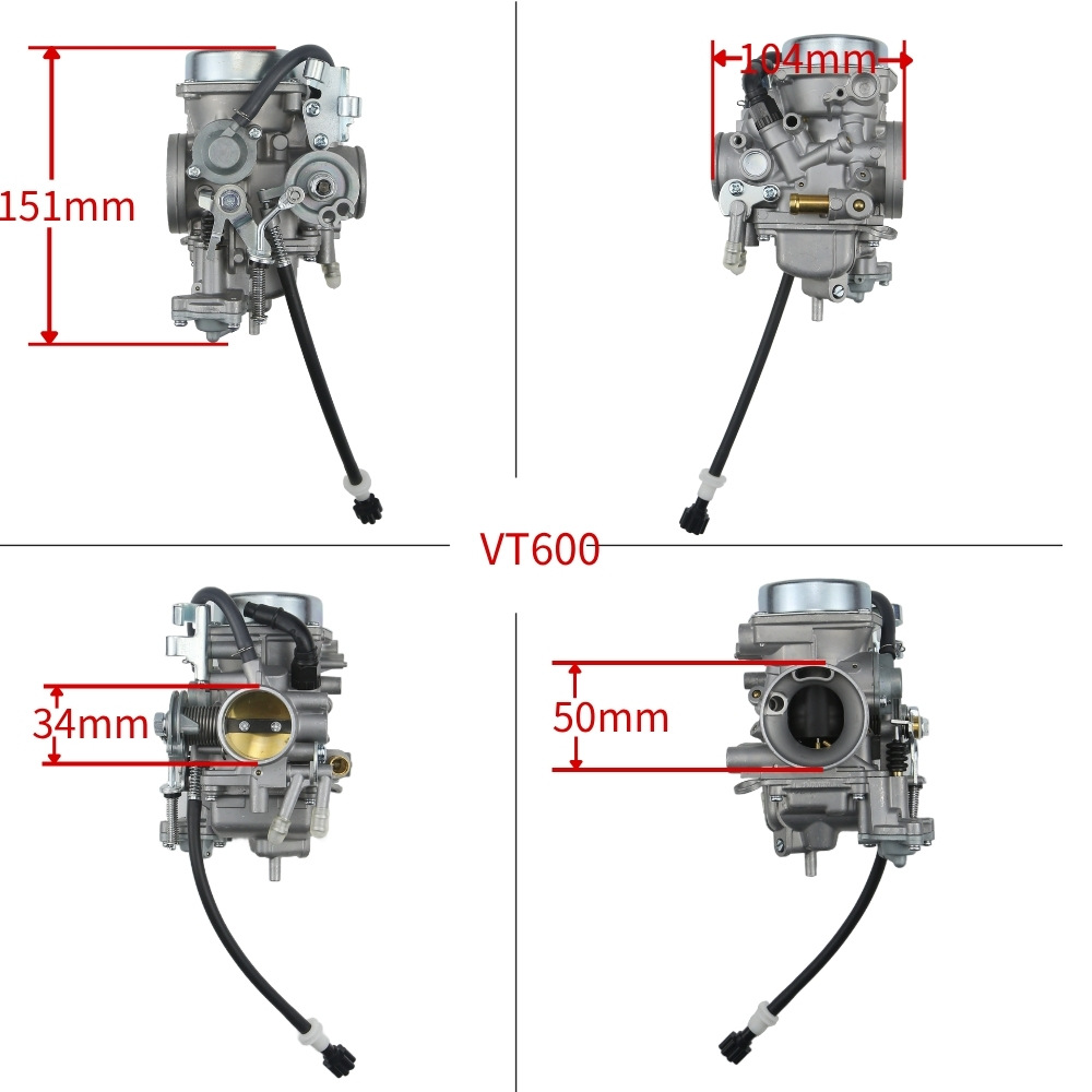 Carburetor Suitable for Vlx 600 Vt600C Vt600Cd 16100-Mz8-U43 16100-Mz8- L5