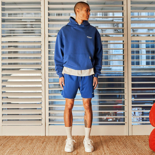 Shorts, American men's quarter basketball pants, running mesh training pants, moisture-wicking, sweat-wicking, quick-drying, fitness trendy shorts