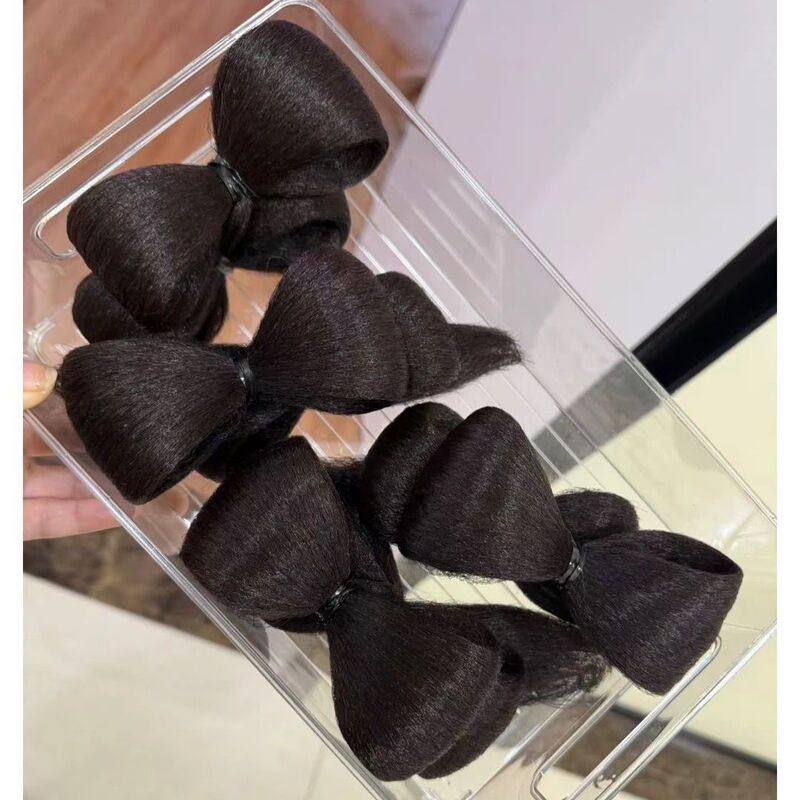 Bridal Style Xiuhe Hair Bun Chinese-Style Pre-Made Curly Hair Artifact Finished Product Makeup Artist Special Wig New Style