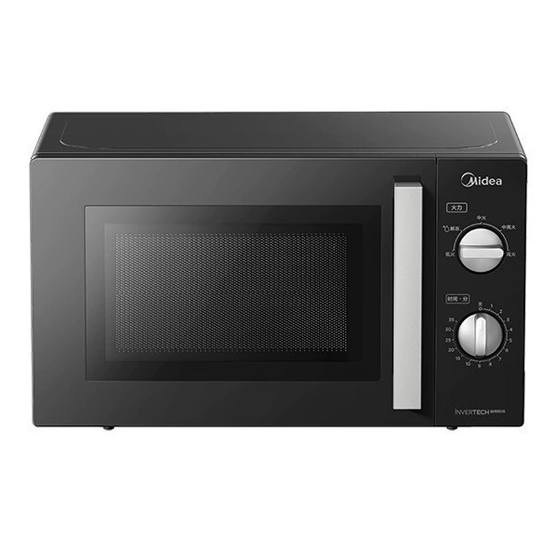 Инверторная микроволновая печь Midea PM20A1, удобная в эксплуатации, энергоэффективность 1 уровень, 800 Вт, большая мощность, вращающийся стол 360°, нагрев