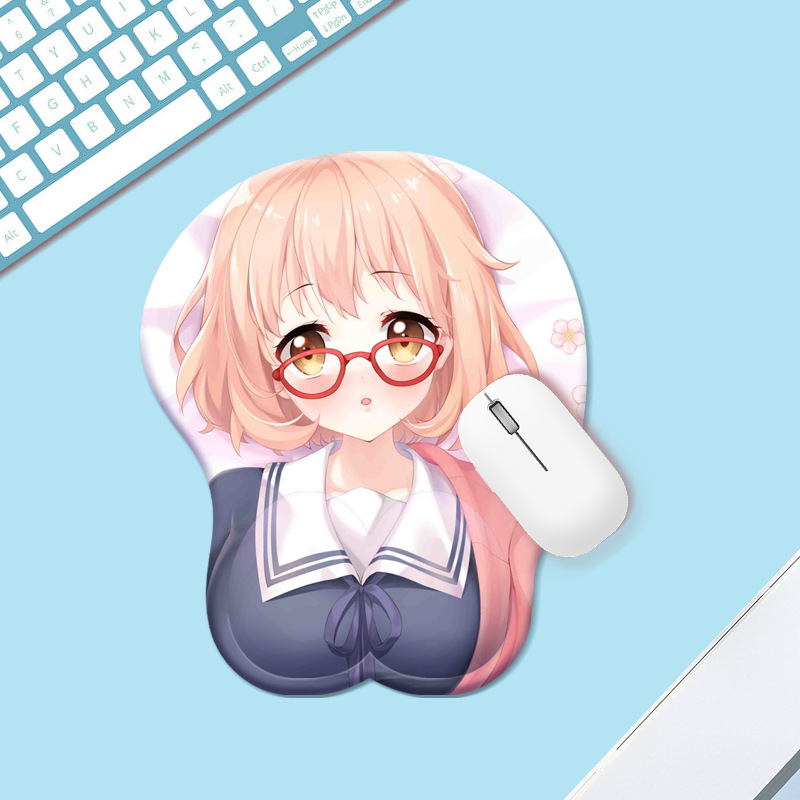 腕のマウスパッドの美人の女性の主の波のシリーズの3d mousepadの手首のパッドのシリコンの腕のマウスパッド|undefined