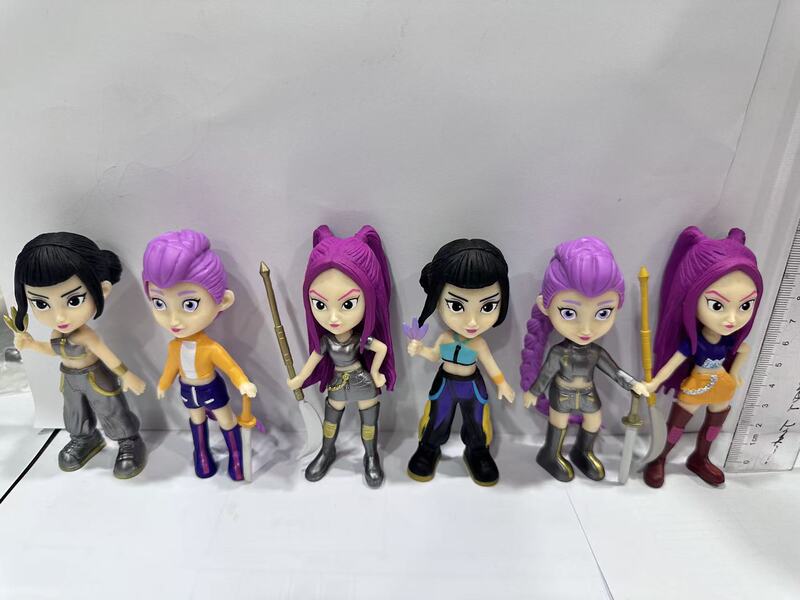 跨境新品 2-4.5寸猎魔女团手办鲁米/米拉/佐依公仔袋装|undefined