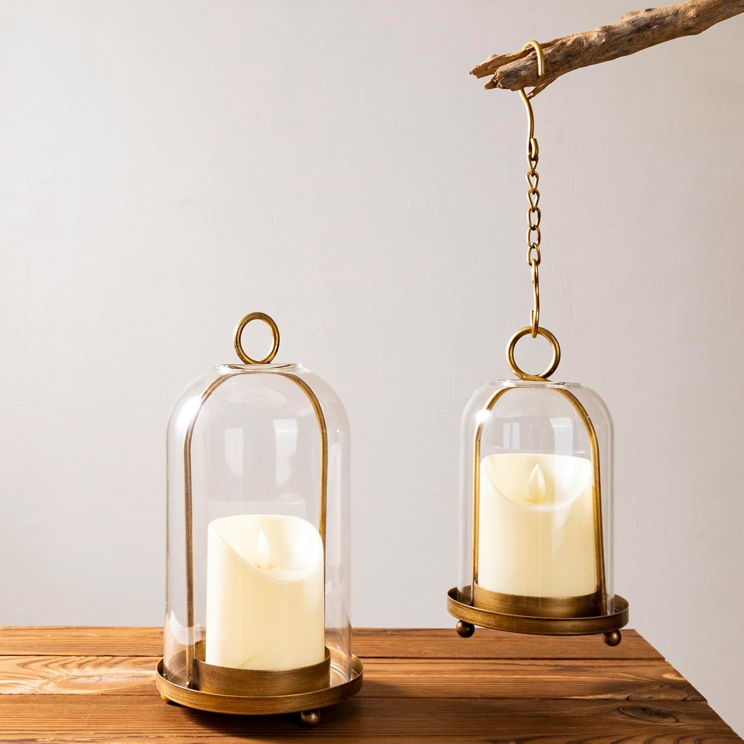 Vintage candelabro banano asiento de anillo de colgante simple vidrio sala de estar comedor decoración de cena a la luz de las velas candelabro romántico