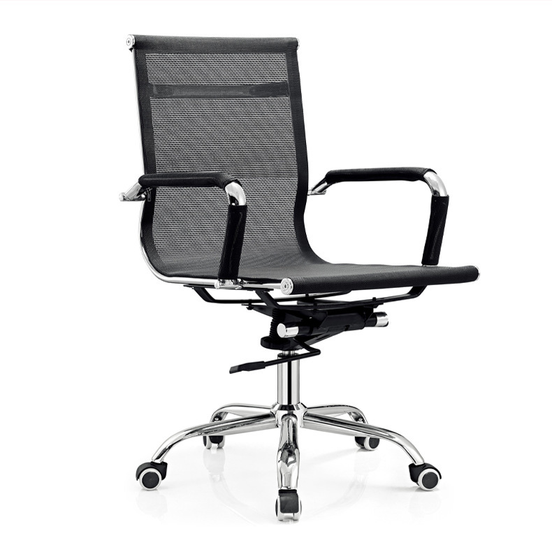 Silla giratoria de oficina con arco de elevación moderna Silla de computadora de oficina simple Silla de conferencia de personal con arco Silla de trabajo