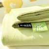 Washed cotton-milk green