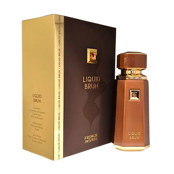 跨境爆款Liquid Brun By Fragrance world法国大道 中性香水喷雾|undefined