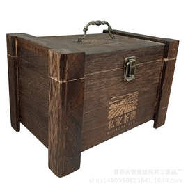 批发通用茶叶木盒礼盒 实木茶叶箱 木制茶叶包装盒
