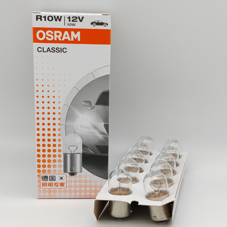 Osram 5008 R10W 12V 10W BA15S Classic Automotive Line Light Bullet