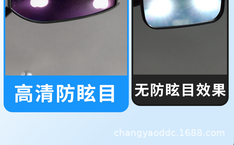 AOS4 universal motorcycle rearview mirror reverse mirror modified universal mirror anti-glare Japanese mirror Mavericks rearview mirror
