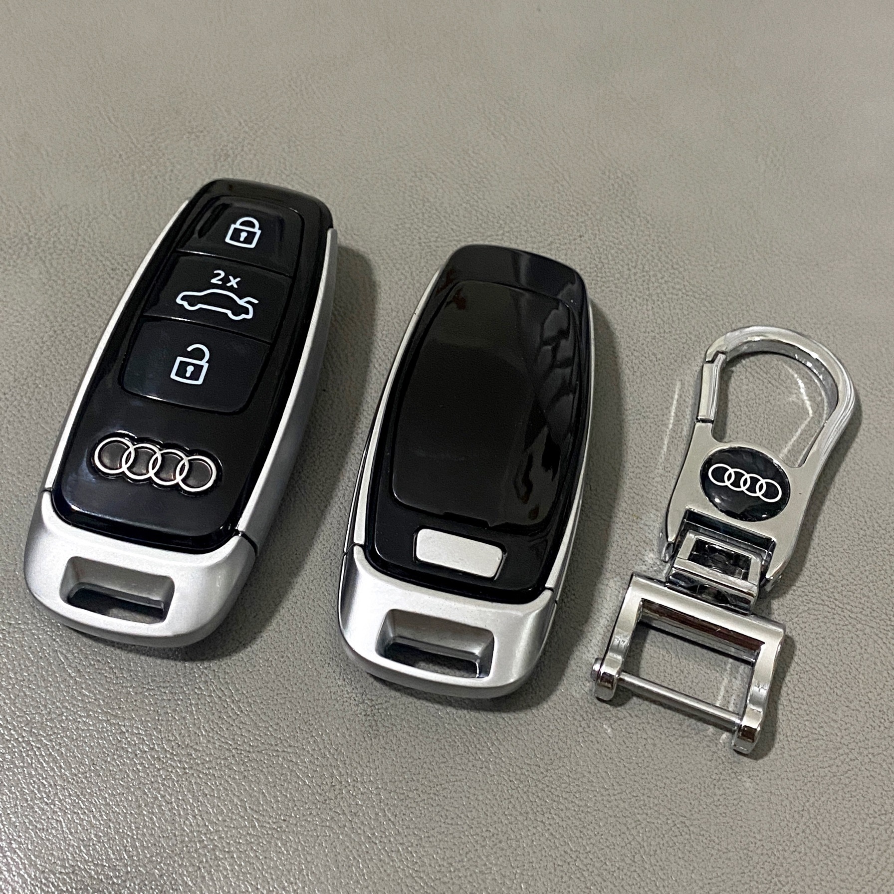 최신 아우디 A6A8 블랙 버클(마더보드 조명 포함)