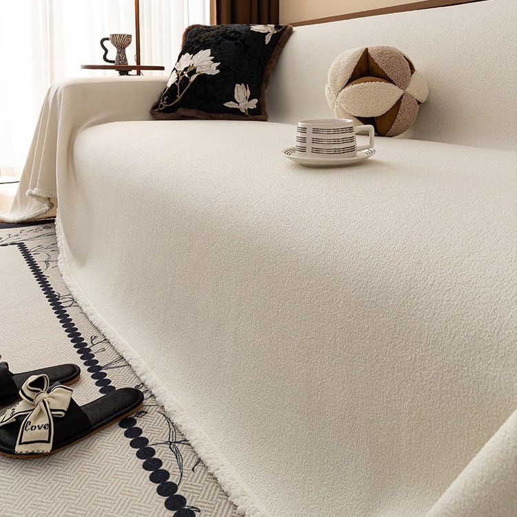 Sofá cubierta 2024 popular nueva toalla de sofá cuatro estaciones general cubierta de sofá tela de cubierta única manta sofá cojín