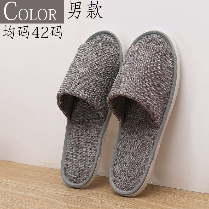 Hotel, hotel, suministros para casas de familia, pantuflas desechables, engrosamiento, hospitalidad, hogar, salón de belleza, arrastre de lana de coral especial