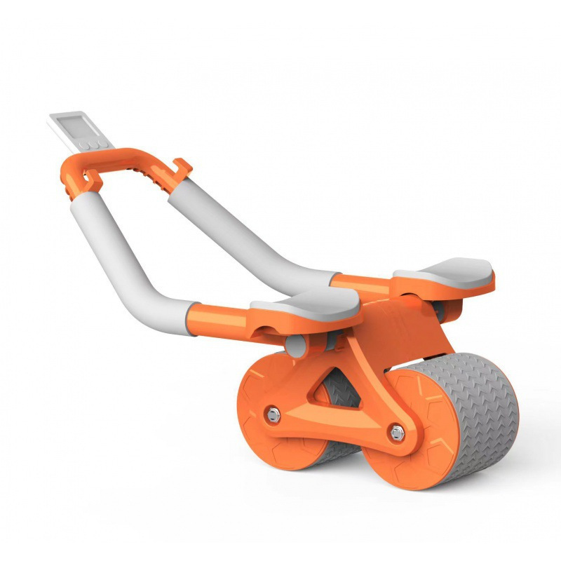 Cuatro ruedas ai rueda abdominal rebote automático rebote doble codo apoyo vientre contracción vientre entrenamiento abdominal músculo adelgazamiento artefacto equipo de fitness venta al por mayor