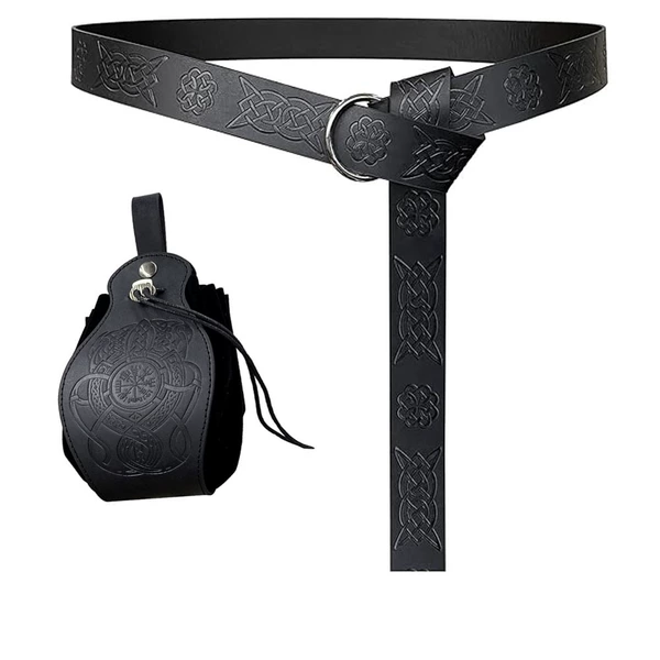 Black medium bag dragon suit
