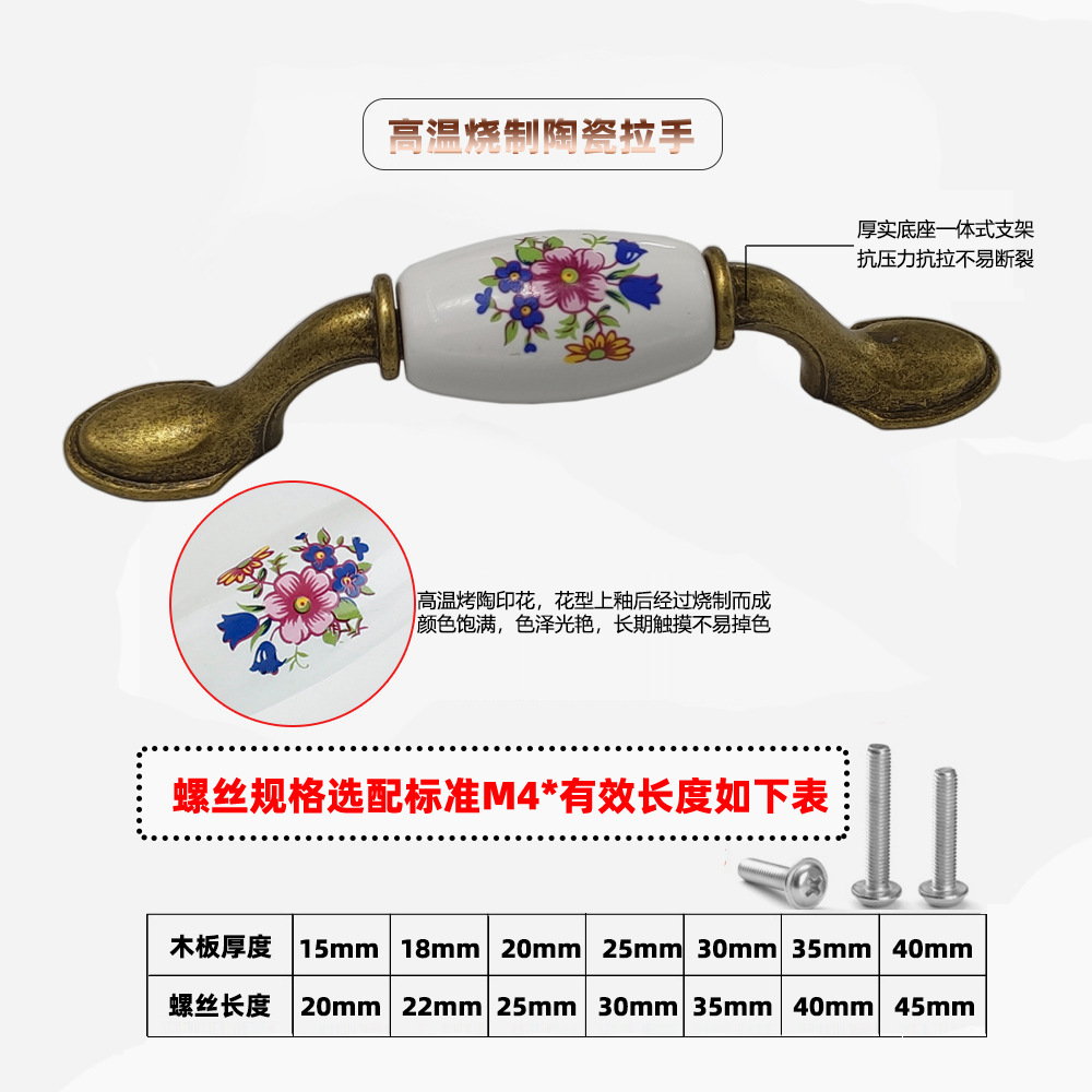 Ceramic handle