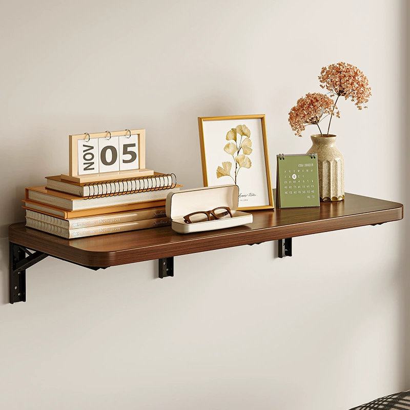 Стенная стойка для хранения орехового дерева на стене витрина на стене