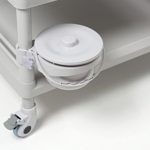 Beauty trolley, beauty salon trolley, all-plastic care trolley, ABS dressing cart, equipment trolley, treatment trolley