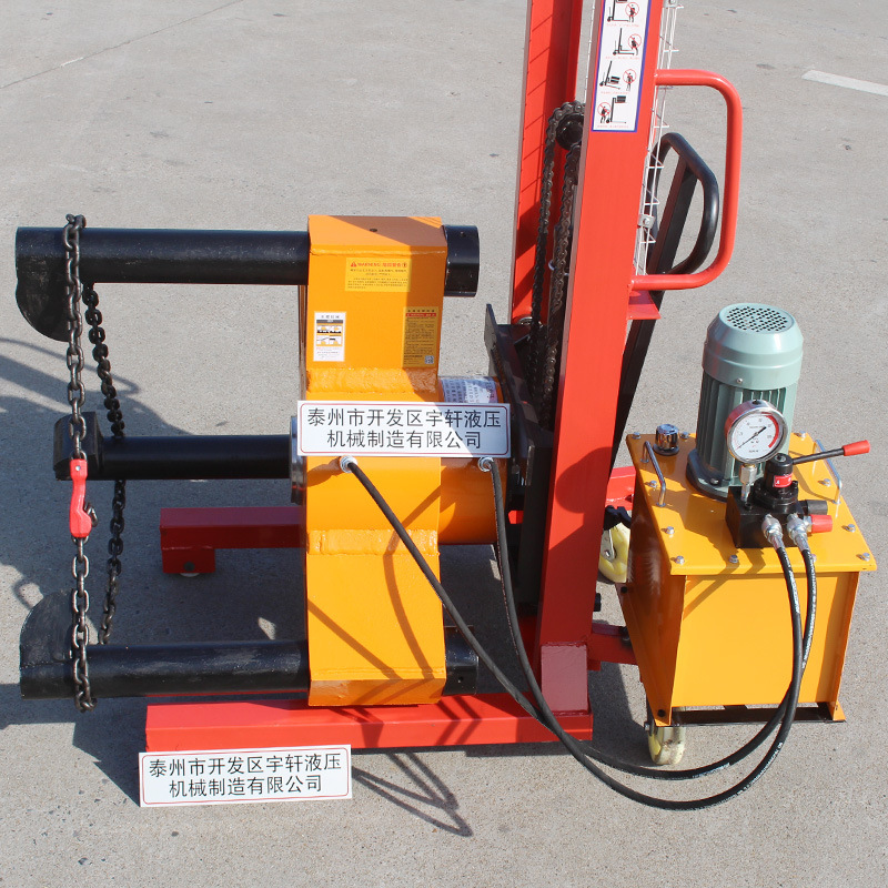 销售500吨小车式拉马100T小车式升降拉马200t300T电动液压拉马