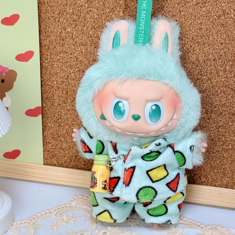 Labubu子供服布ちゃんパジャマ子供服マカロン座ってパーティー前高エネルギー|undefined