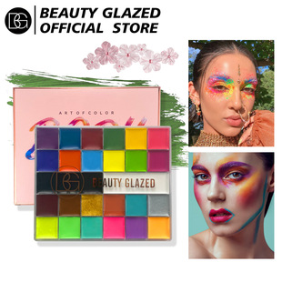 Beauty Glazed 26 Color Painting Palette Body Painting European and American Amazon Stage Makeup