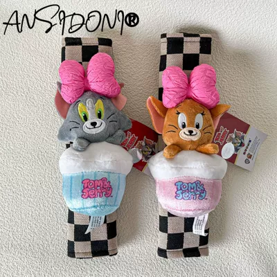 Personality Decoration Car Plush Cute — Sürətlər qutusu və əl tormozu başlıqları