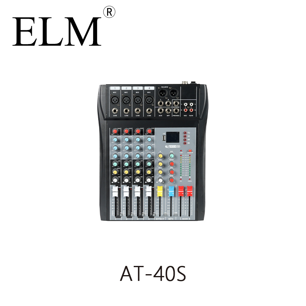 4/6/8/12/16路蓝牙专业纯台效果调音台小型演出幻像舞台家用