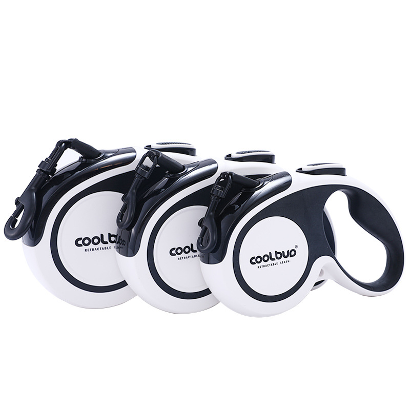 Perro cuerda de tracción retráctil automática perro pequeño mediano grande perro Cadena de perro a prueba de explosión perro cuerda para caminar