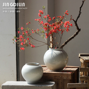 �¿��ֹ�������մɻ�ƿ�[���ҾӼ��b�ɫ�����޲廨��ˮ��Nֲ