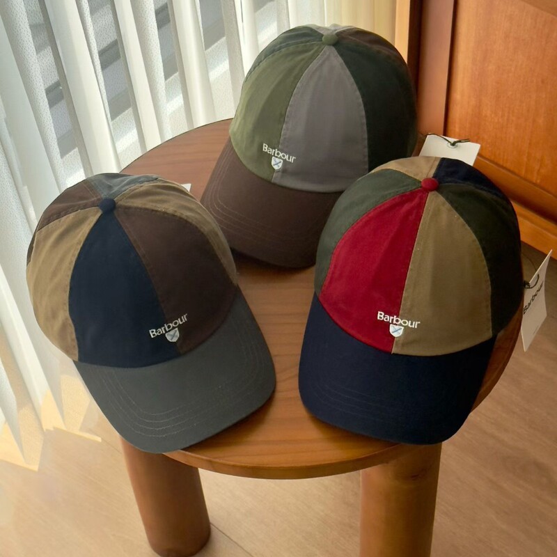 26 Spring/Summer Barbour Color-Block Fashionable Casual Versatile Baseball Cap for Men and Women, Trendy and Stylish Cross-Border Outdoor Baseball Cap 26 Spring/Summer Barbour Color-Block Fashionable Casual Versatile Baseball Cap for Men and Women, Trendy and Stylish Cross-Border Outdoor Baseball Cap
