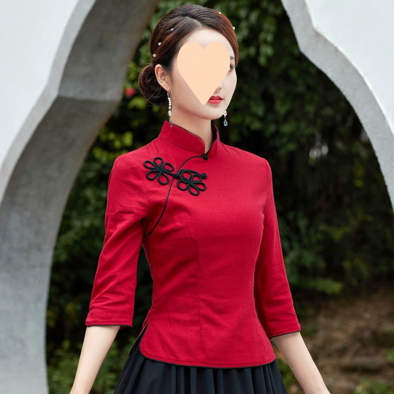 Весенний и летний китайский костюм в китайском стиле