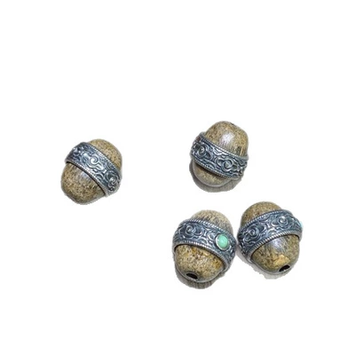 Spacer Beads Accessories, Agarwood Bracelet, Zərgərlik ara hissələri