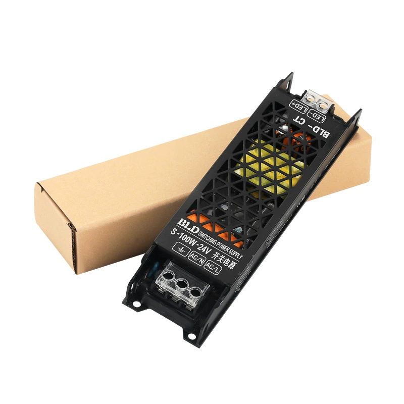 Line power supply, LED light strip, switch key, 24v, King Kong, 100W