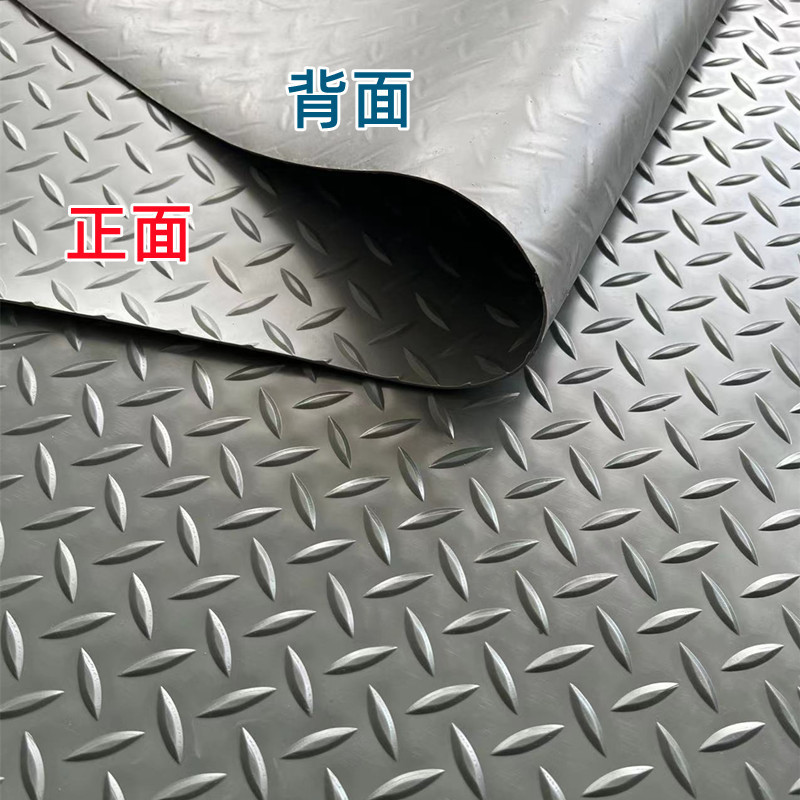 牛筋滑り止めマットPVC床革キッチン階段防水プラスチックマットオックスフォードマットカーペット屋外滑り止めマット|undefined
