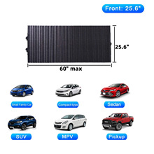 汽车可伸缩挡风玻璃遮阳罩遮阳板保护罩防晒隔热遮阳挡车窗遮阳帘