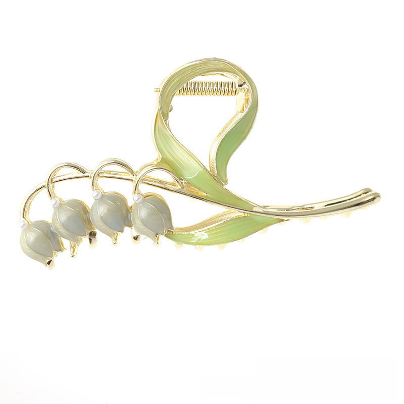 Suzuki Large Elegant Super Fairy Grab Clip Hair Clip Women's Cute Hair Accessories Summer High-end Shark Clip_voghion.com
