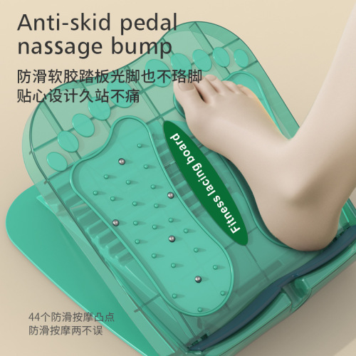 Stretching board calf stretching artifact adjustable folding foot pedal slimming leg yoga pedal stretching board inclined pedal manufacturer