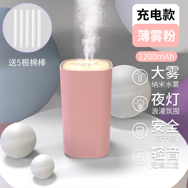 空气加湿器家用静音卧室小型孕妇婴儿学生宿舍办公室桌面车载喷雾|undefined