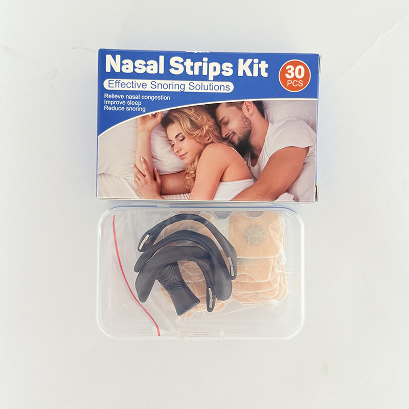 Tiras nasales magnéticas transfronterizas, clips nasales, expansores de respiración, dispositivo antirronquidos, tiras nasales de ventilación, fabricante original.