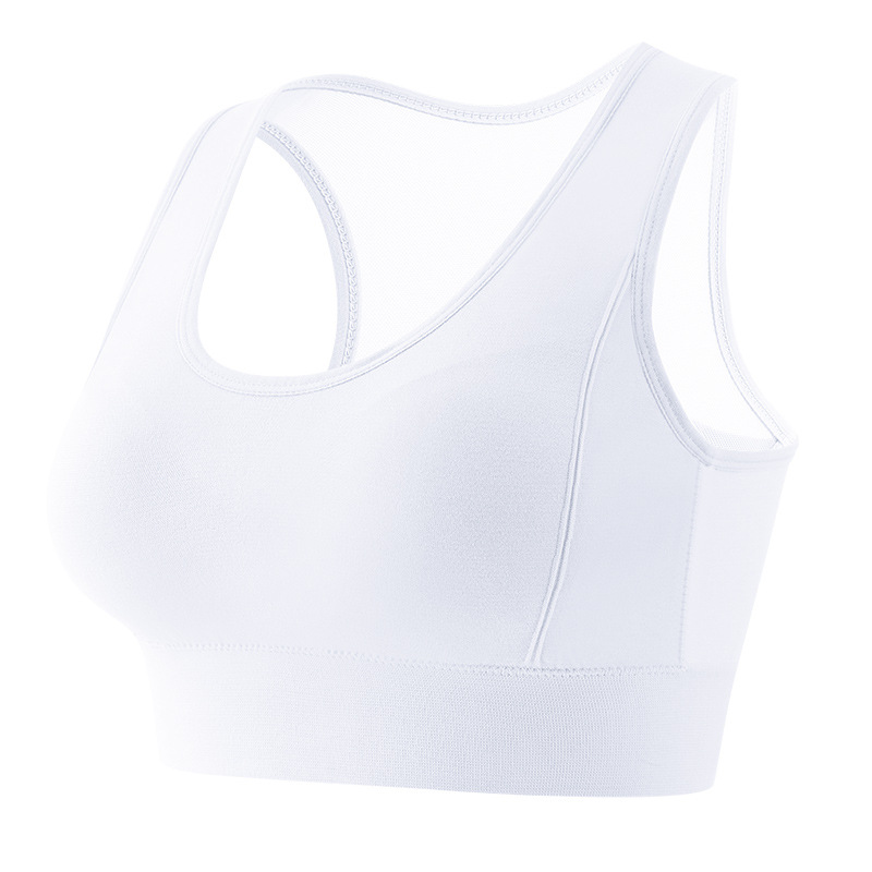 Ropa interior deportiva para mujer, a prueba de golpes y anti-caída, chaleco para correr con almohadilla para el pecho, ropa de fitness, sujetador de yoga de alta intensidad de primavera, bra