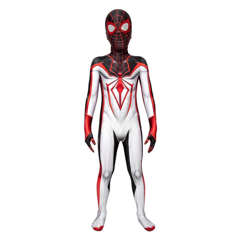 Mantianji Spider-Man ps5 niños medias millas cos mono ropa tocados J19090BA-KID