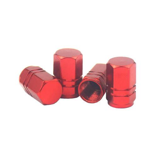 Aluminum alloy car valve cap car valve cap valve core tire personalized valve 4 pieces