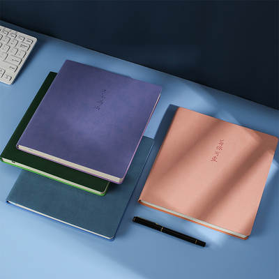 Square notebook high-looking leather hand book office student diary square Hand Book Wholesale