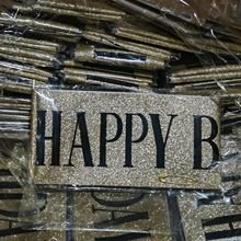 网红女孩生日肩带装饰布置小公主派对皇冠头饰发箍拍照道具礼仪带