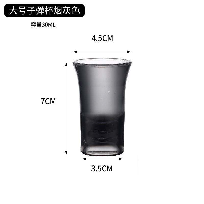 Taza de bala taza de vino taza de vino taza de vino taza de vino taza de tragar un sorbo taza de cóctel taza de disparo b52 15ml 30ml